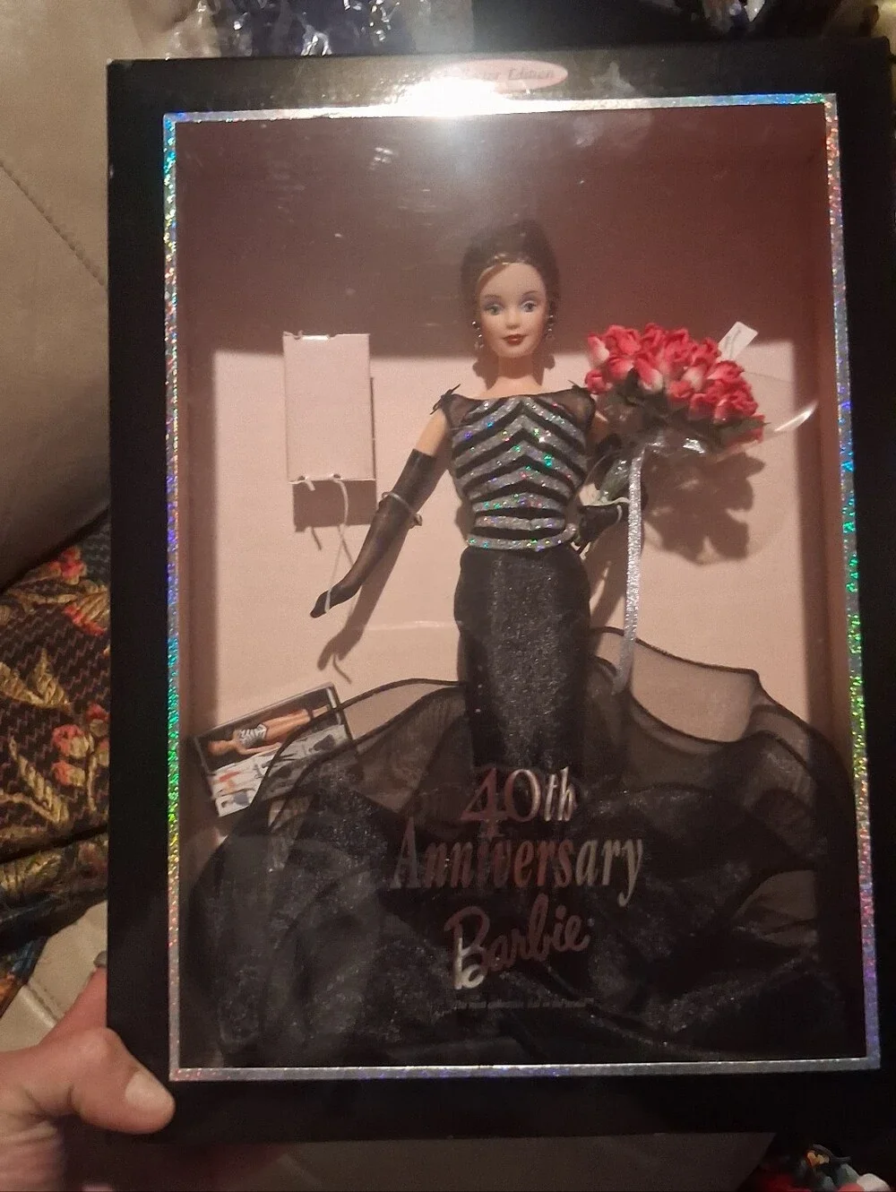 Barbie Holiday Collector Doll in Red Sparkle Gown - Barbie